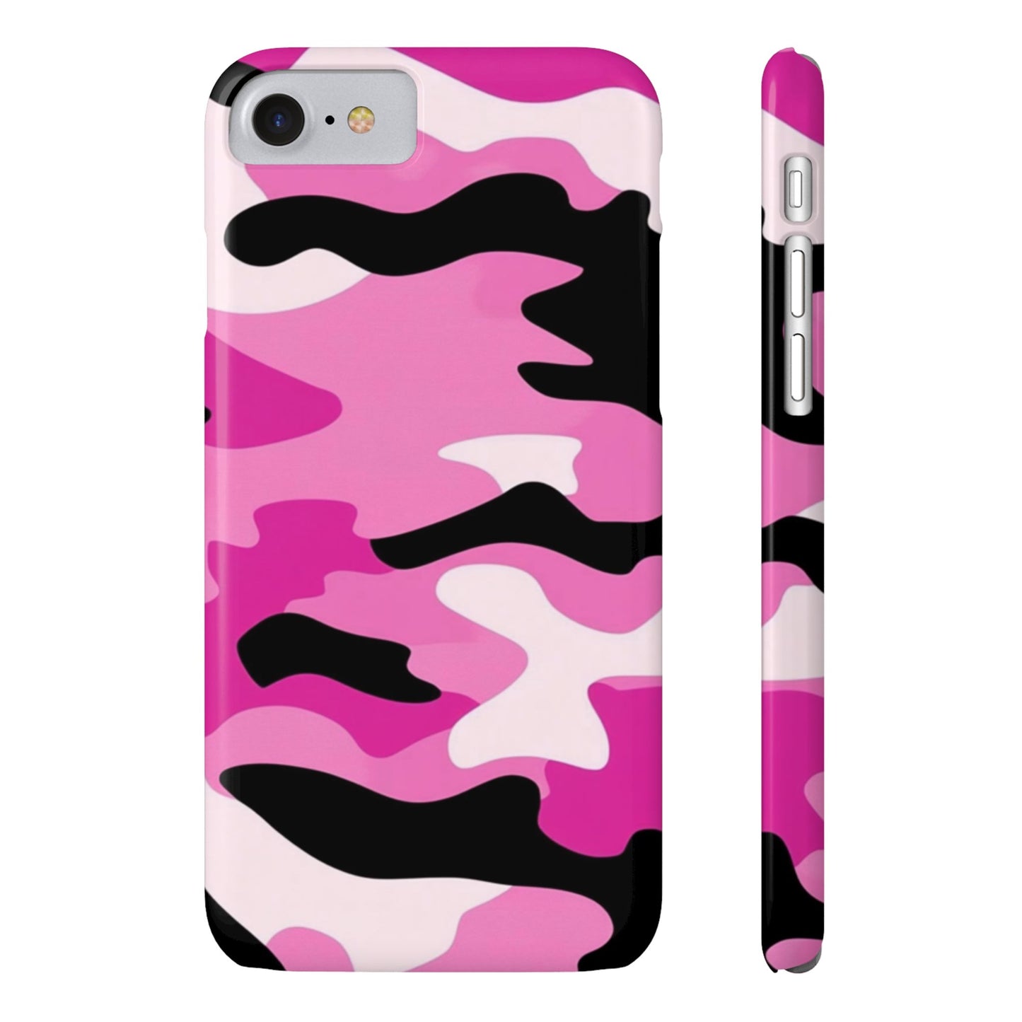 Blush Pink: Jungle Camo Phone Case