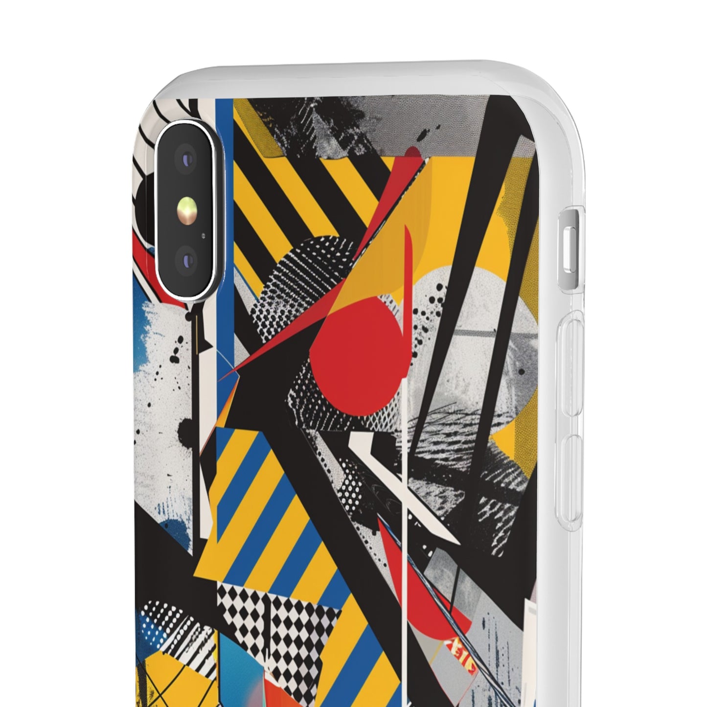 Vibrant Canvas: Cool Abstract Flexi Case