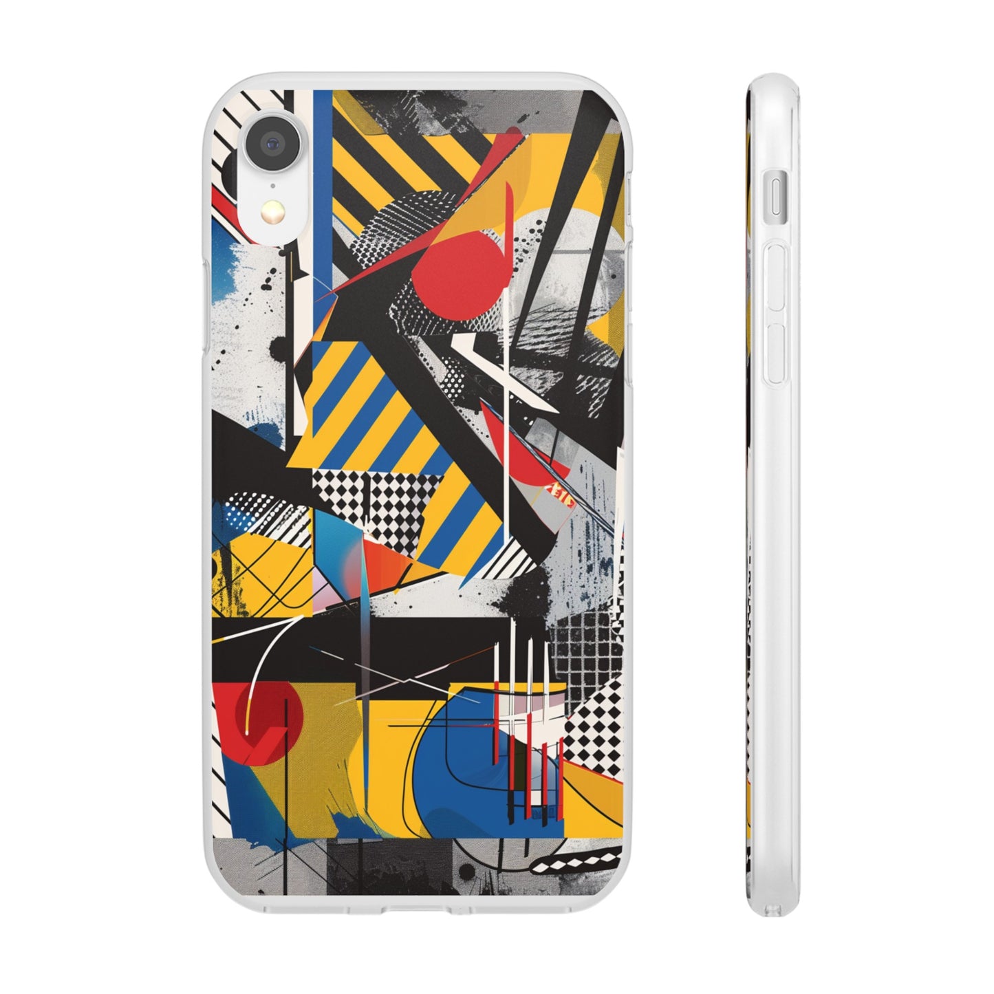 Vibrant Canvas: Cool Abstract Flexi Case