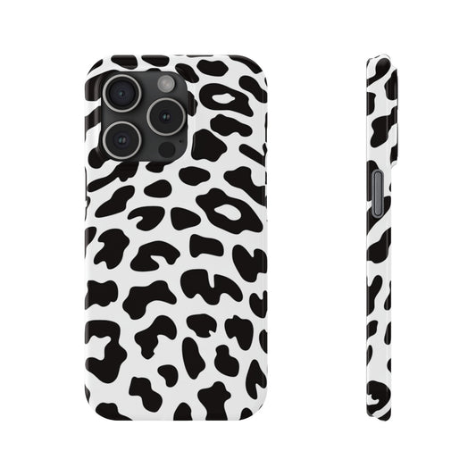 Wild Elegance: Leopard Print Phone Case