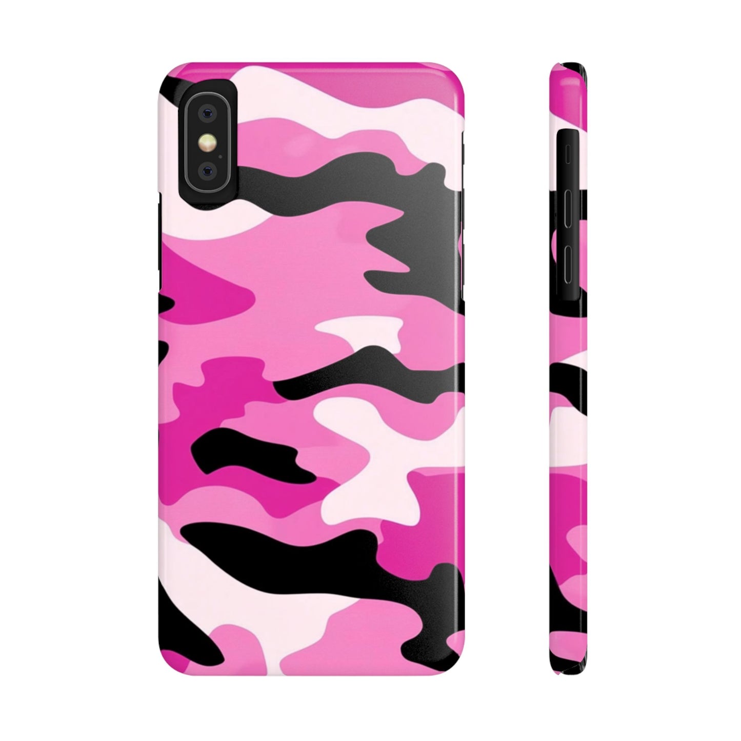 Blush Pink: Jungle Camo Phone Case