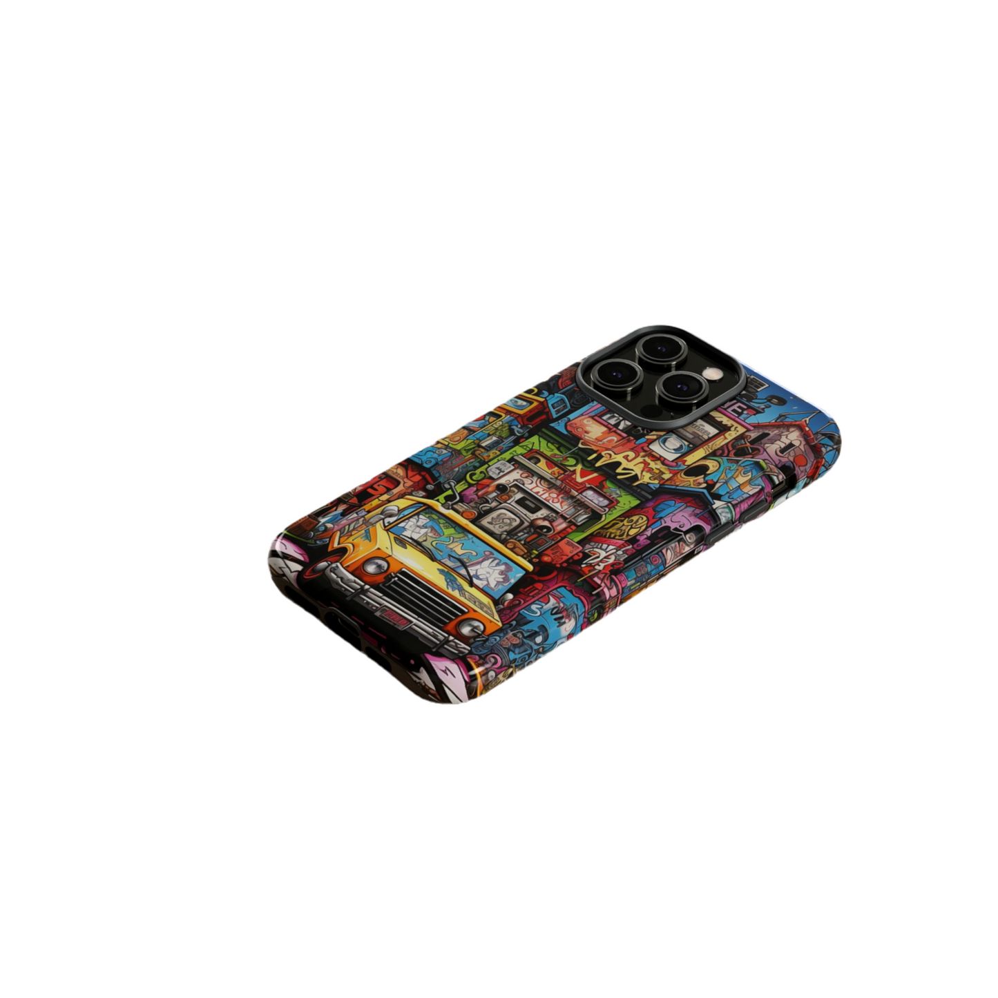 Urban Explosion: Graffiti Bomb Edition Tough Phone Case